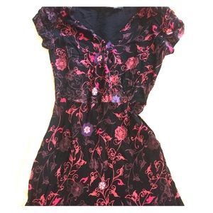 Betsey Johnson Midi Floral Dress